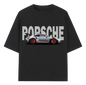 PORSCHE Oversized Unisex T-Shirt black